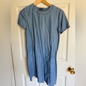 Vince Light Blue Midi Dress